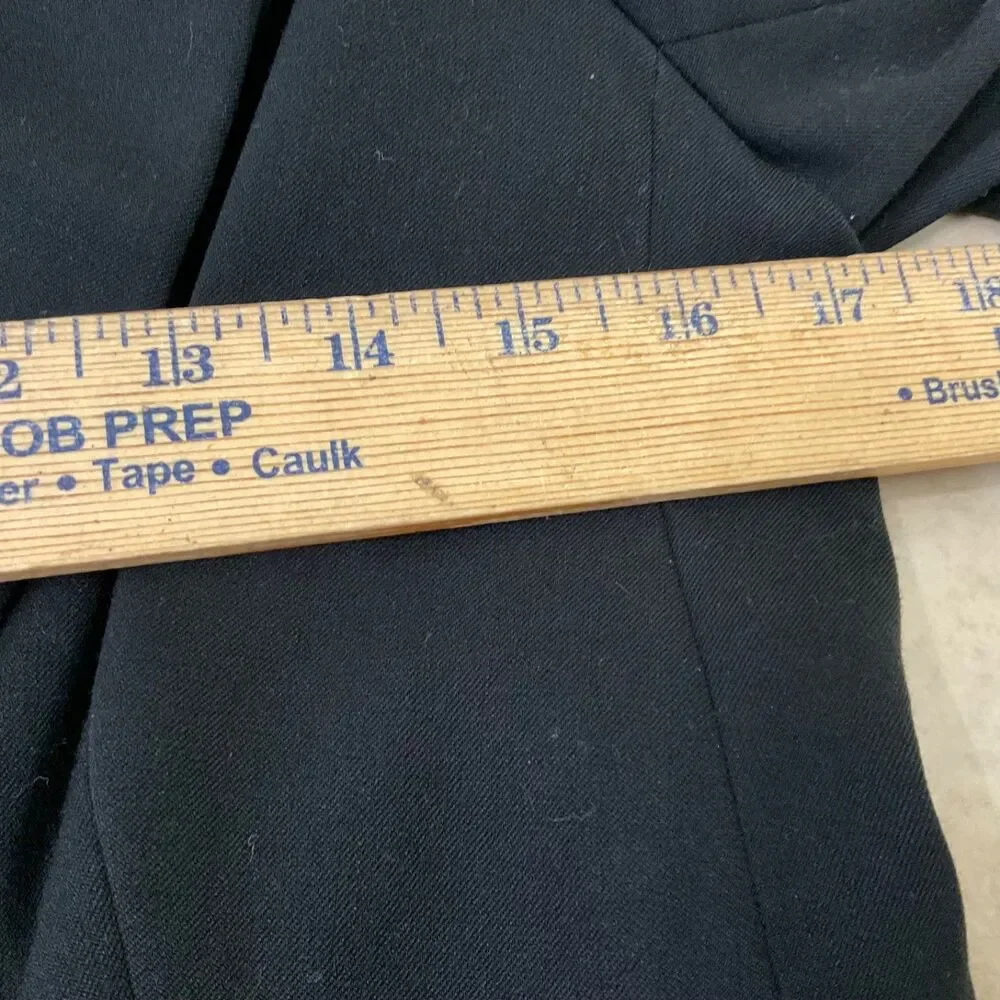 J. Crew Classic Blazer Women's size 6 Black One Button Work Career
